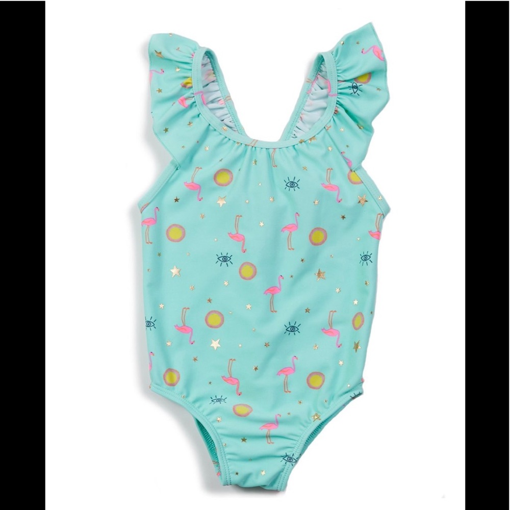 NWT Egg by Susan Lazar Girls Swimsuit 5T
